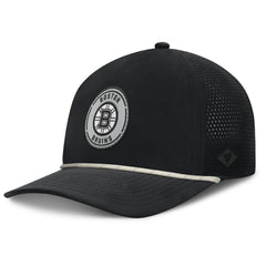 Boston Bruins Fanatics Front Office Performance A-Frame Adjustable Hat - Black | US 201193817