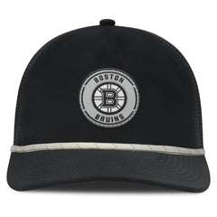 Boston Bruins Fanatics Front Office Performance A-Frame Adjustable Hat - Black | US 201193817