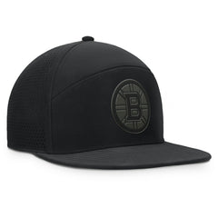 Boston Bruins Fanatics Front Office Adjustable Hat - Black | US 201193822