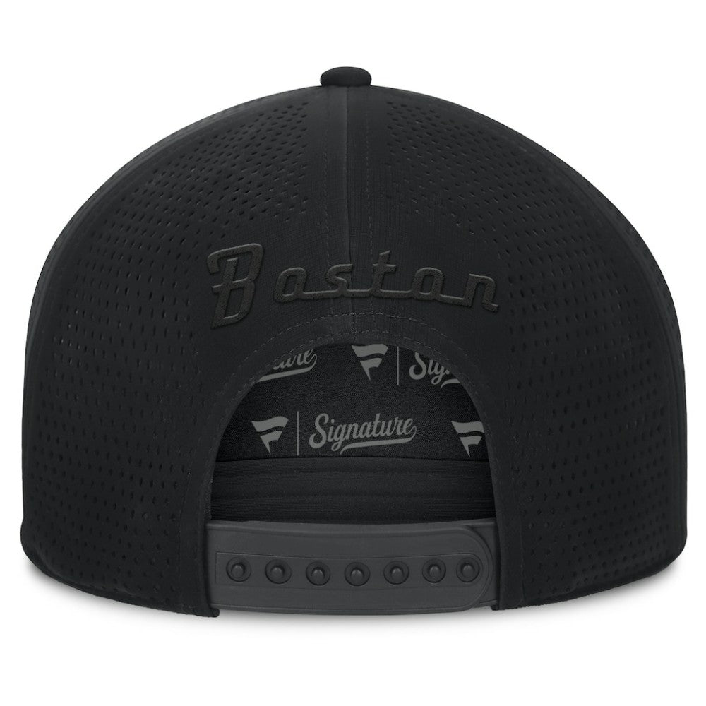 Boston Bruins Fanatics Front Office Adjustable Hat - Black | US 201193822