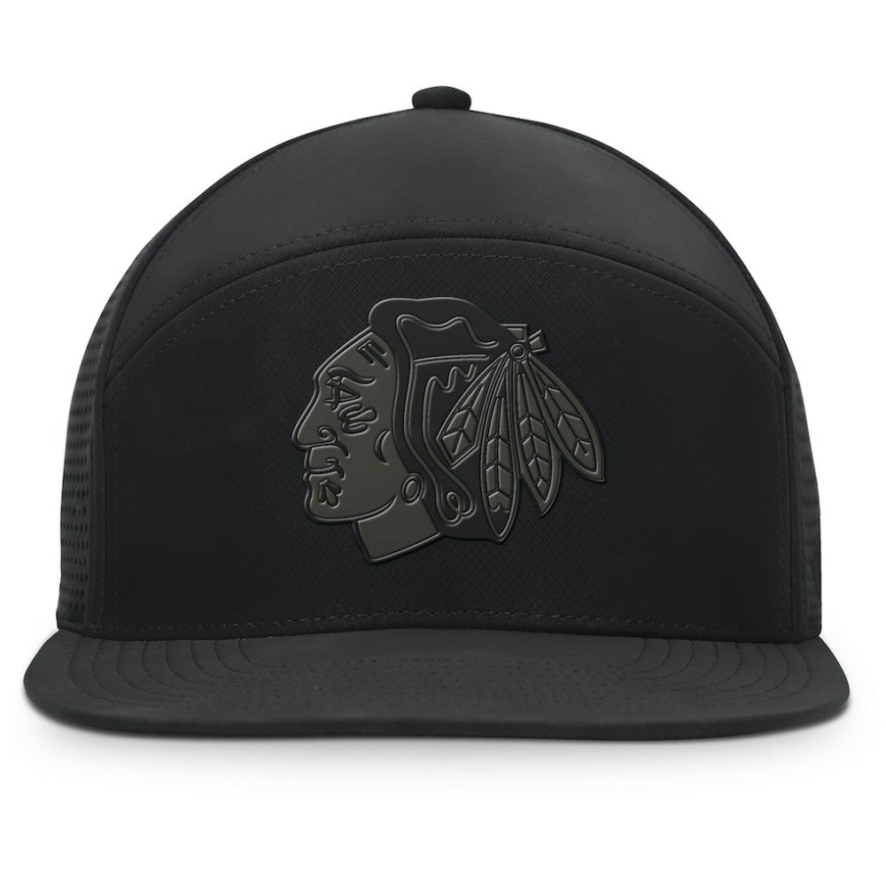 Chicago Blackhawks Fanatics Front Office Adjustable Hat - Black | US 201193823