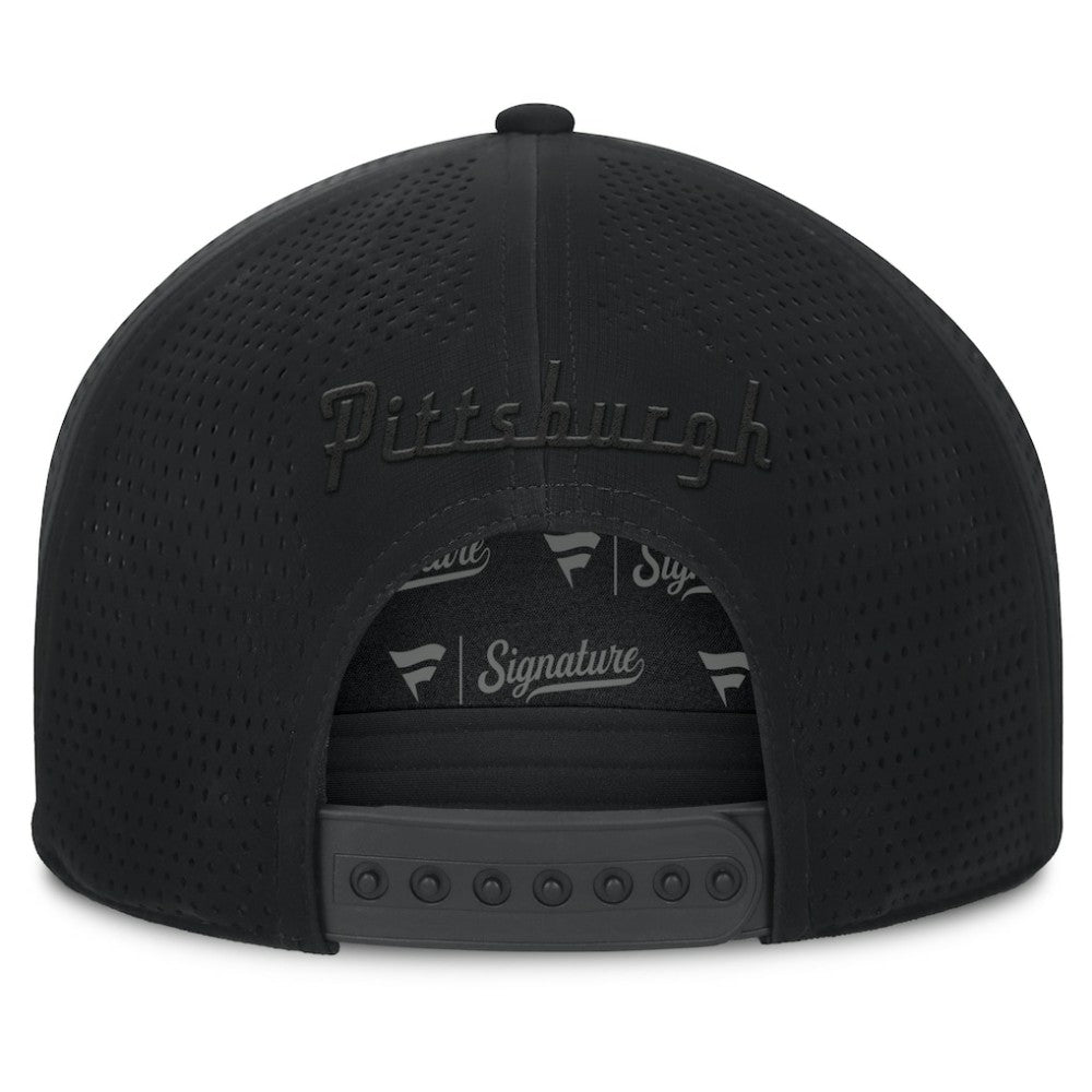 Pittsburgh Penguins Fanatics Front Office Adjustable Hat - Black | US 201193830