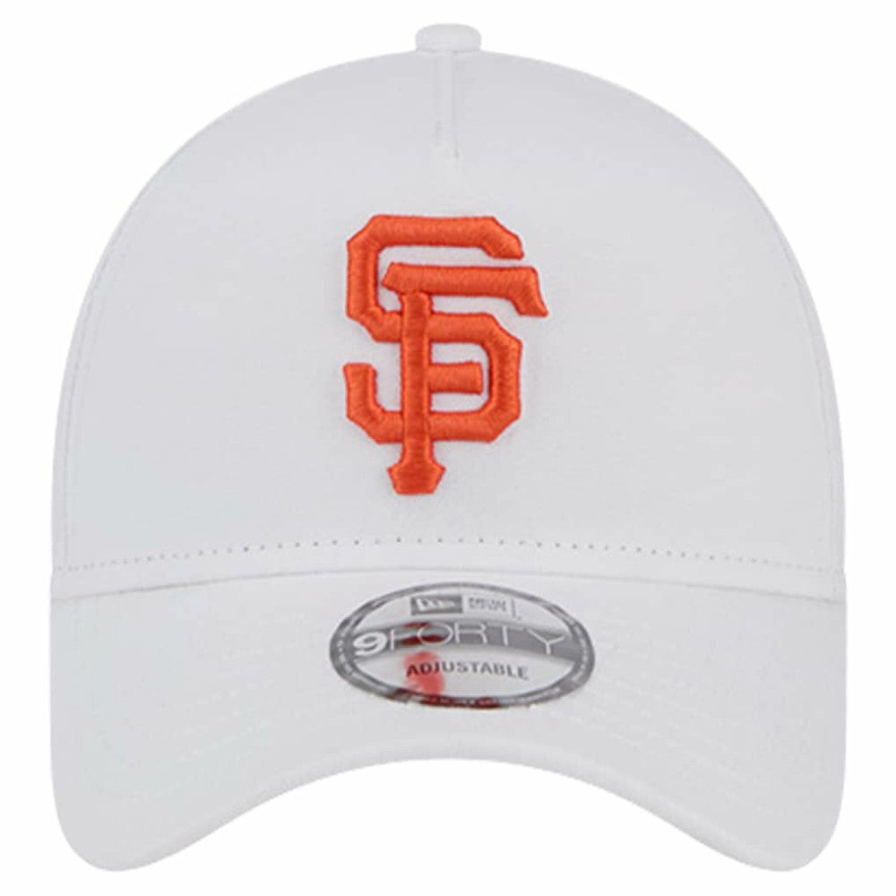 San Francisco Giants New Era TC A-Frame 9FORTY Adjustable Hat - White Hats