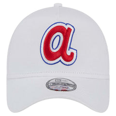 Atlanta Braves New Era TC A-Frame 9FORTY Adjustable Hat - White Hats