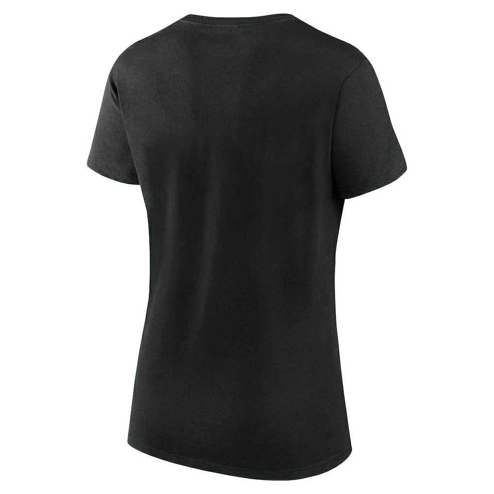 Jacksonville Jaguars Logo Athletic Women's Lean T-Shirt - Black T-shirts