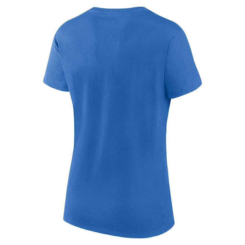 Los Angeles Chargers Logo Athletic Women's Lean T-Shirt - Powder Blue T-shirts