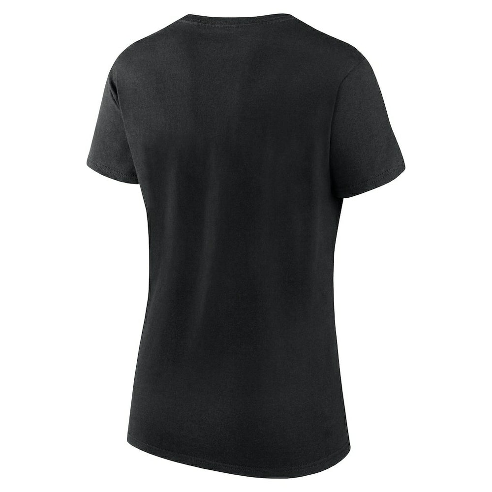 Pittsburgh Steelers Logo Athletic Women's Lean T-Shirt - Black T-shirts