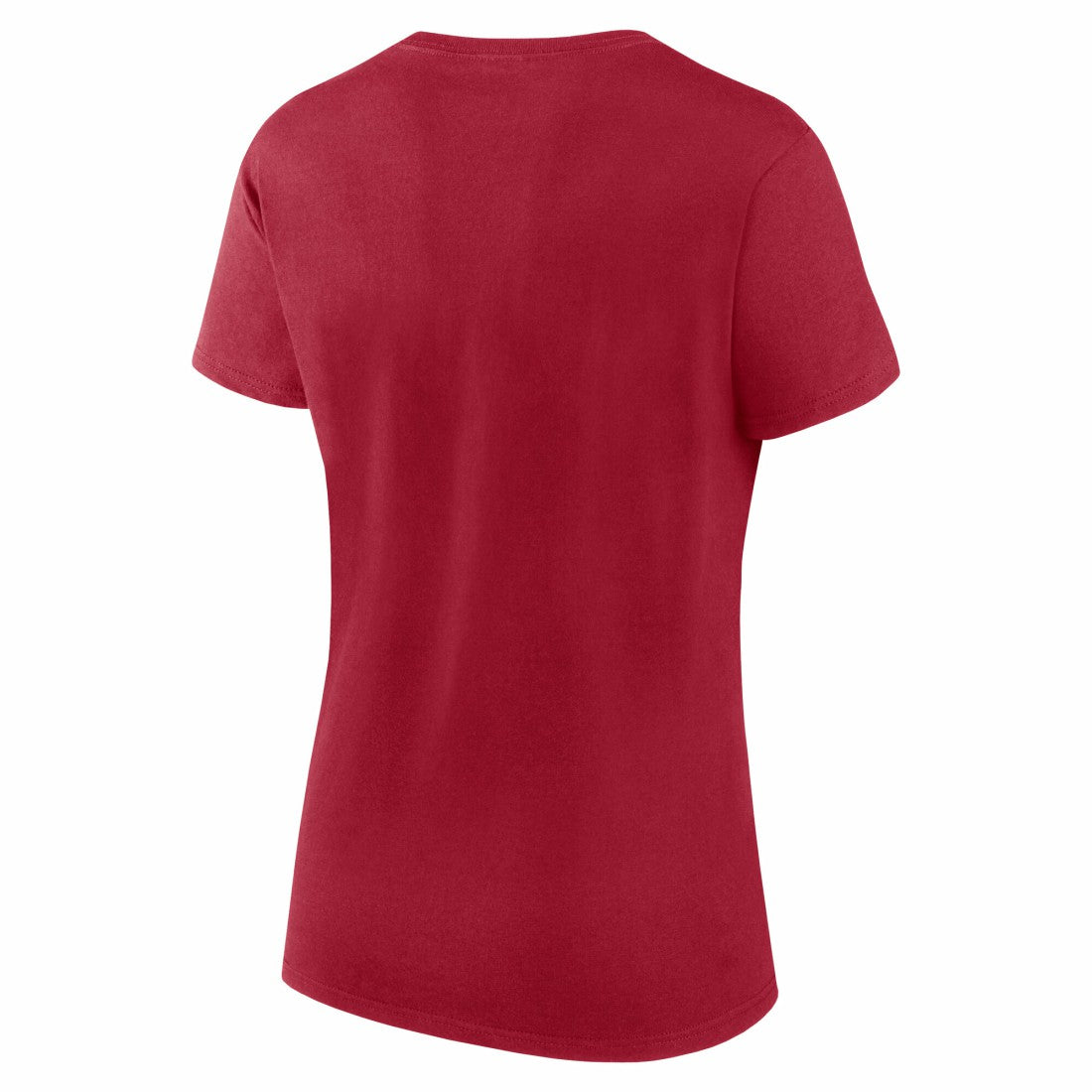 Tampa Bay Buccaneers Logo Athletic Women's Lean T-Shirt - Red T-shirts