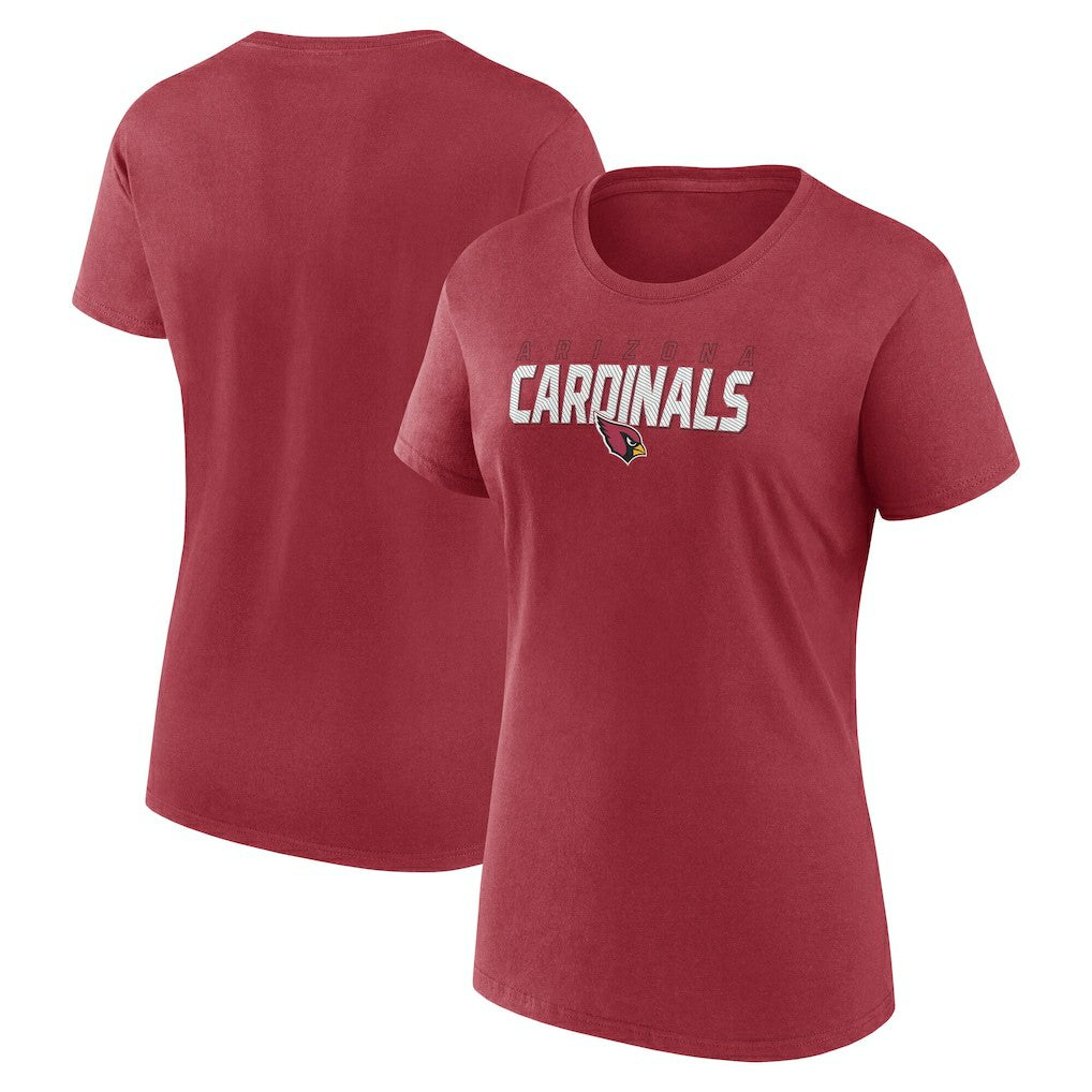 Arizona Cardinals Logo Athletic Women's Lean T-Shirt - Cardinal T-shirts