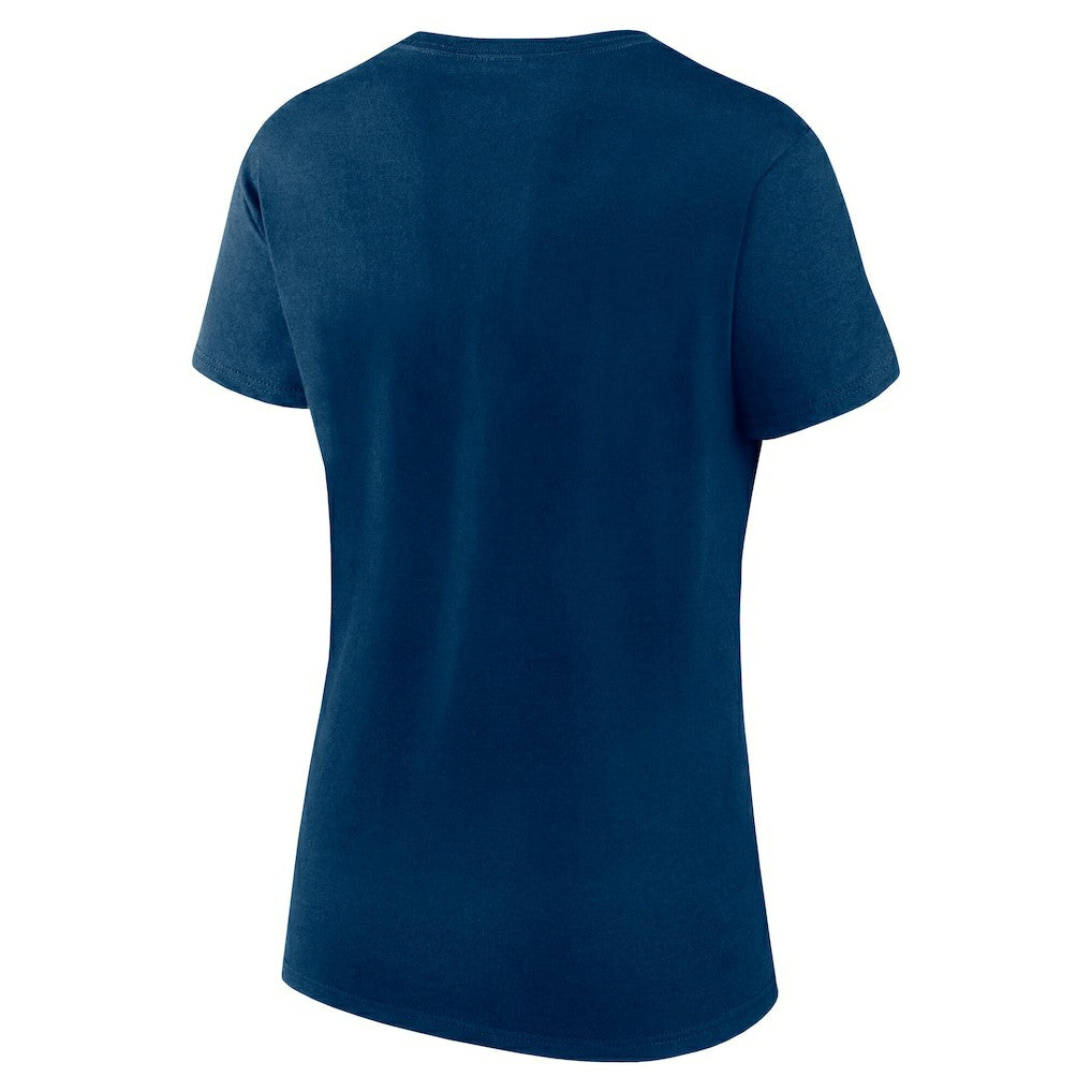 Houston Texans Logo Athletic Women's Lean T-Shirt - Navy T-shirts