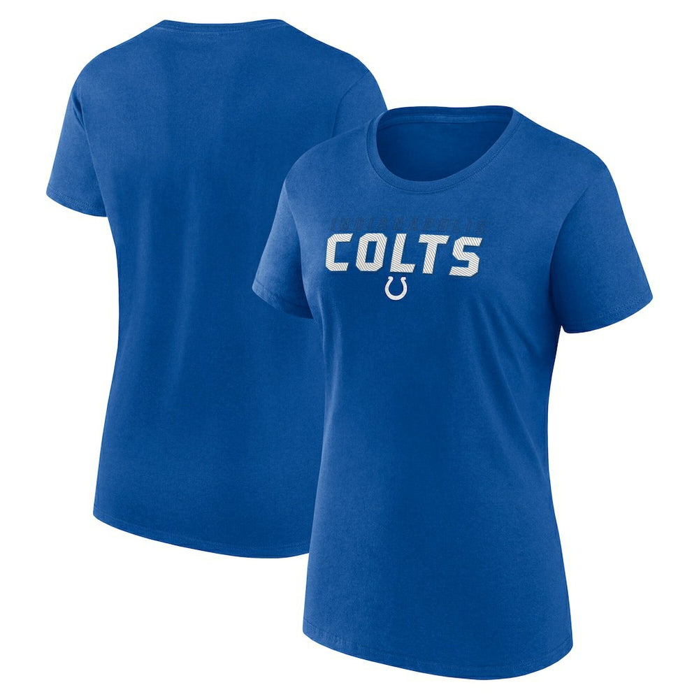 Indianapolis Colts Logo Athletic Women's Lean T-Shirt - Royal T-shirts