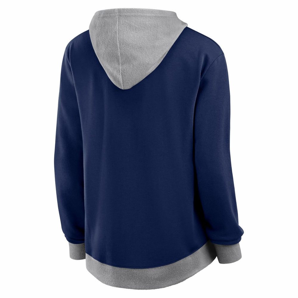 Tennessee Titans Logo Athletic Women's Hit It French Terry Full-Zip Hoodie - Navy Hoodies