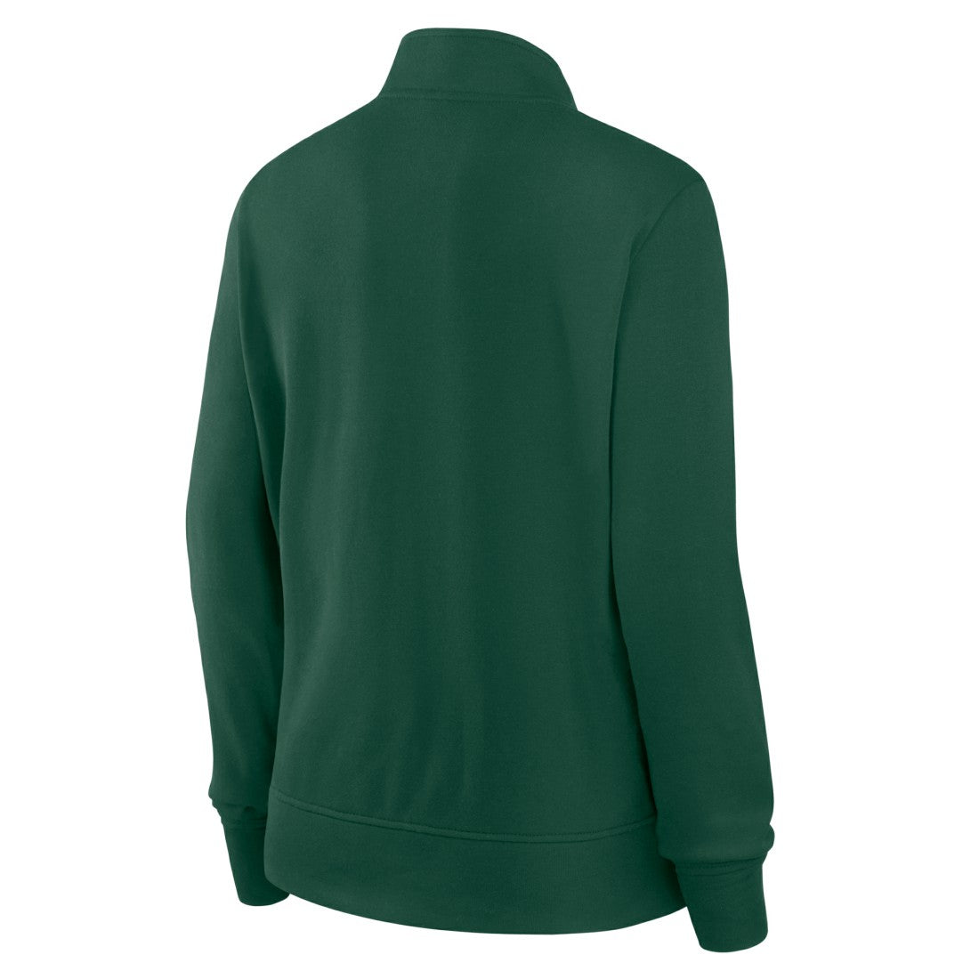 Green Bay Packers Logo Athletic Women's Velocity Quarter-Zip Jacket - Green Jackets