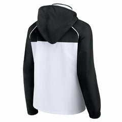New York Jets Women's Full-Zip Anorak Hoodie Jacket - White Hoodies