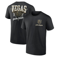 Vegas Golden Knights Logo Athletic Never Over T-Shirt - Black | US 201195146