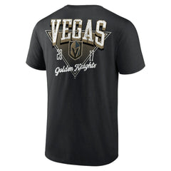 Vegas Golden Knights Logo Athletic Never Over T-Shirt - Black | US 201195146