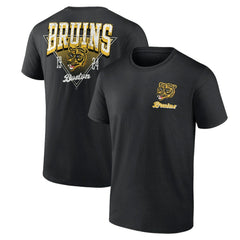 Boston Bruins Logo Athletic Never Over T-Shirt - Black | US 201195155