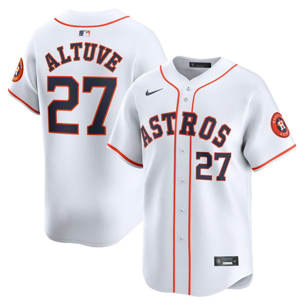Jose Altuve Houston Astros Nike Youth Home Limited Player Jersey - White Jerseys