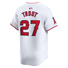 Mike Trout Los Angeles Angels Nike Youth Home Limited Player Jersey - White Jerseys