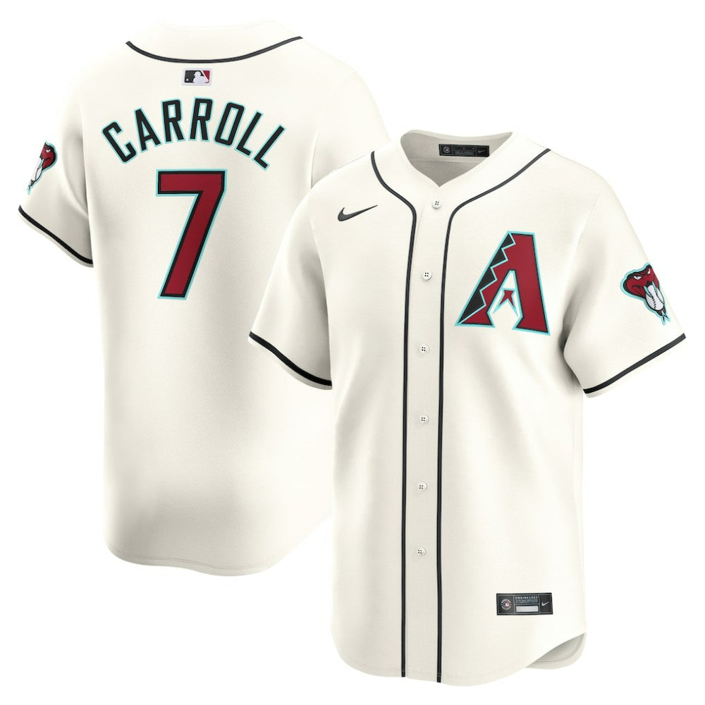 Corbin Carroll Arizona Diamondbacks Nike Youth Home Limited Player Jersey - White Jerseys