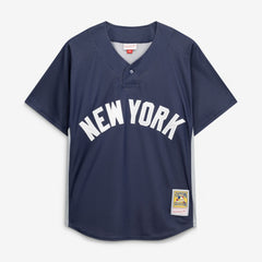 Derek Jeter New York Yankees Mitchell & Ness Authentic Batting Practice Jersey - Navy Jerseys