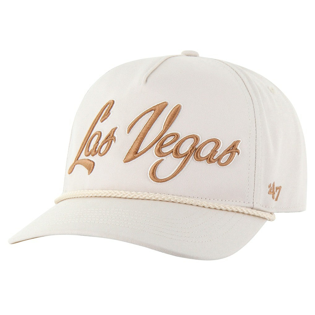 Las Vegas Raiders '47 Overhand Hitch Adjustable Hat - Cream Hats