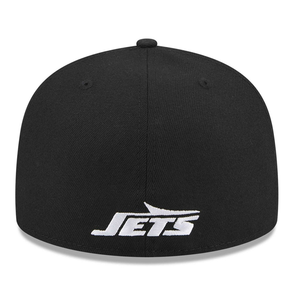 New York Jets New Era Omaha 59FIFTY Fitted Hat - Black Hats