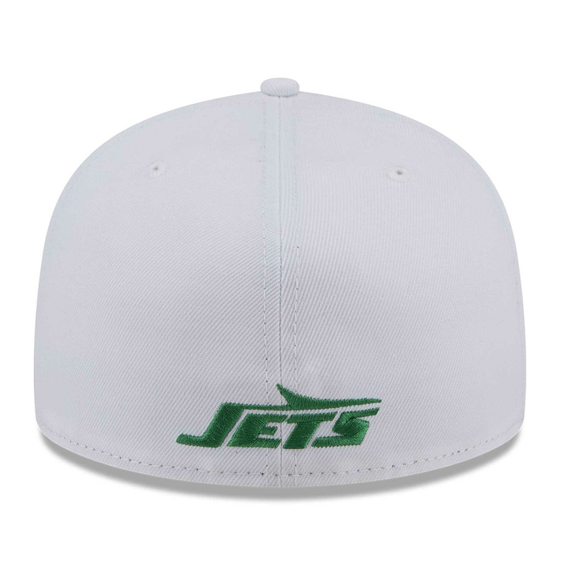 New York Jets New Era Wordmark Omaha 59FIFTY Fitted Hat - White Hats