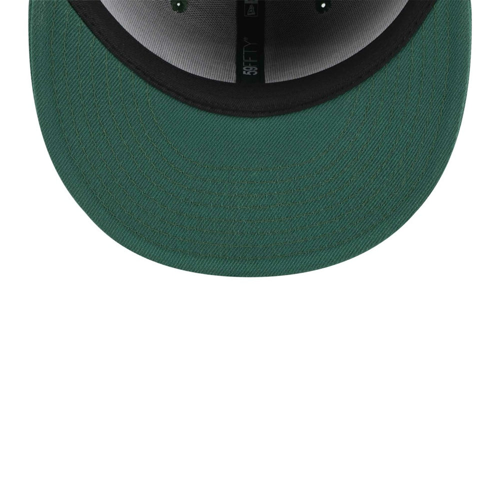New York Jets New Era Flipside 2Tone 59FIFTY Fitted Hat - Black/Green Hats