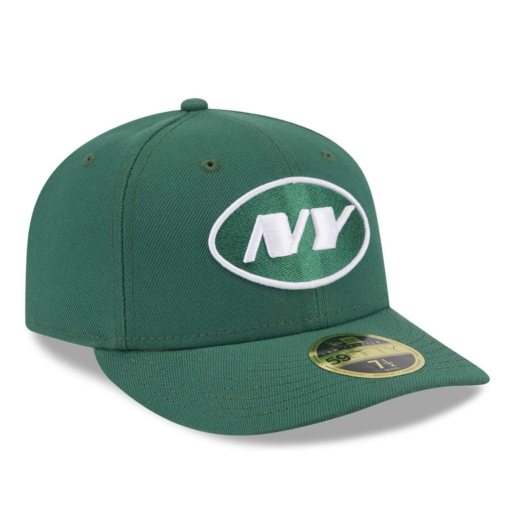 New York Jets New Era Omaha Low Profile 59FIFTY Fitted Hat - Green Hats