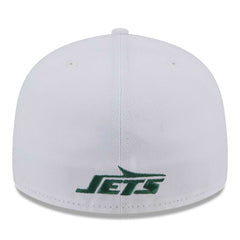 New York Jets New Era Omaha Low Profile 59FIFTY Fitted Hat - White Hats