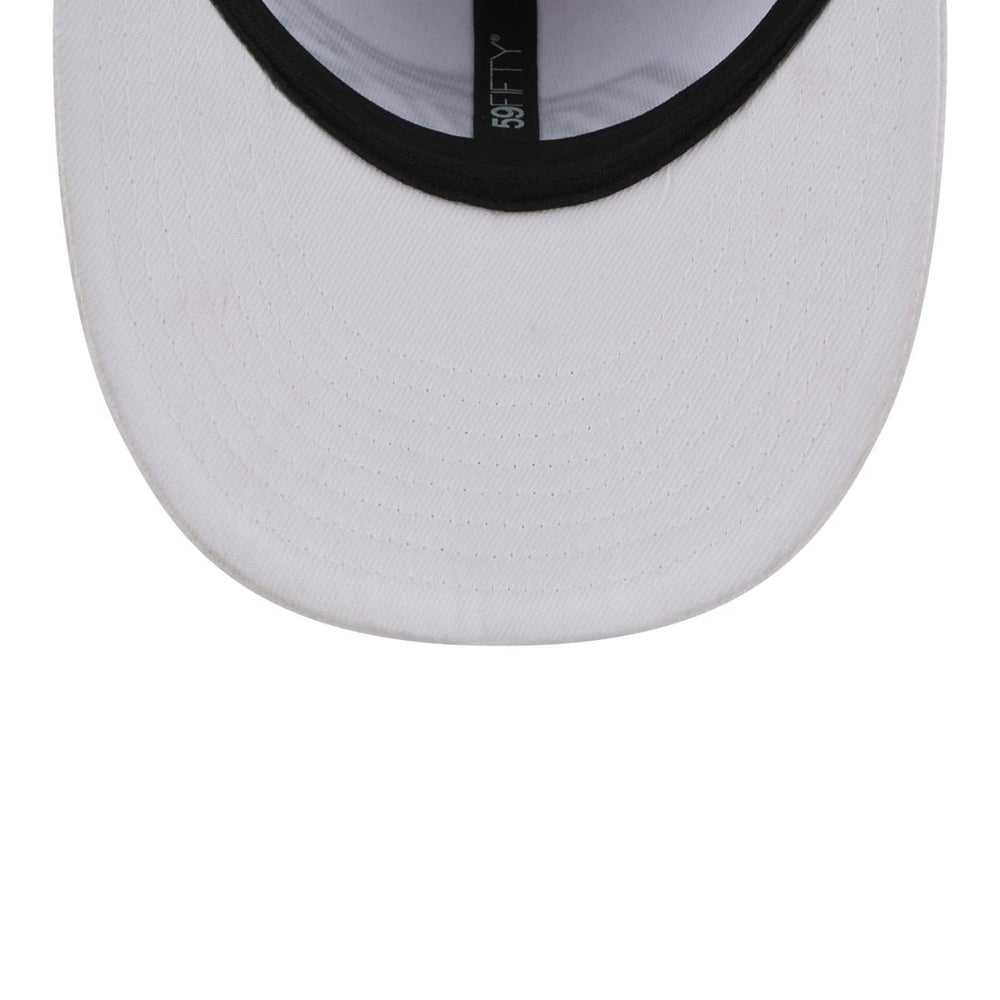 New York Jets New Era Wordmark Omaha Low Profile 59FIFTY Fitted Hat - White Hats