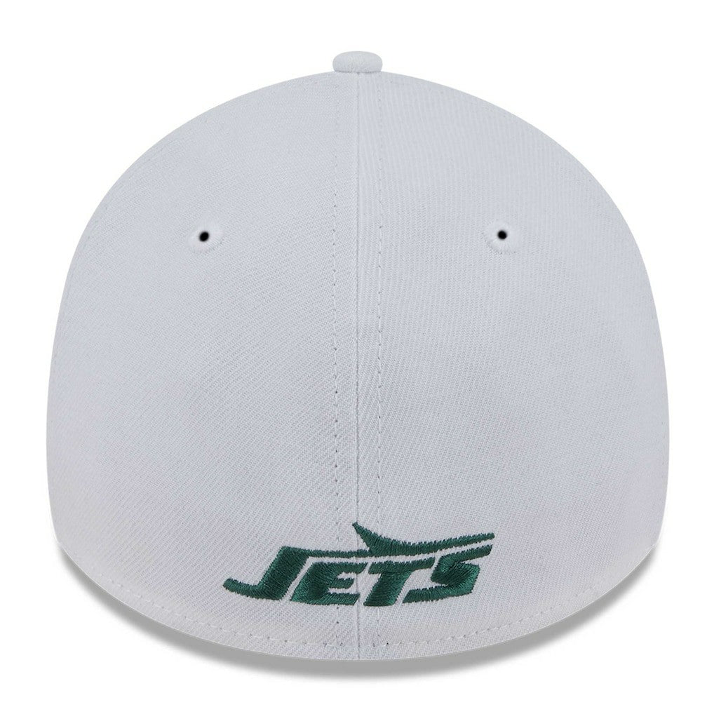 New York Jets New Era NFL Iced II 39THIRTY Flex Hat - White Hats