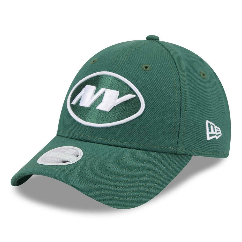 New York Jets New Era Women's Simple Adjustable 9FORTY Hat - Green Hats