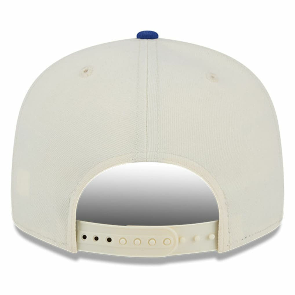 New York Giants New Era 100th Season Two-Tone 9FIFTY Snapback Hat - Cream/Royal Hats