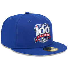 New York Giants New Era 100th Season 59FIFTY Fitted Hat - Royal Hats