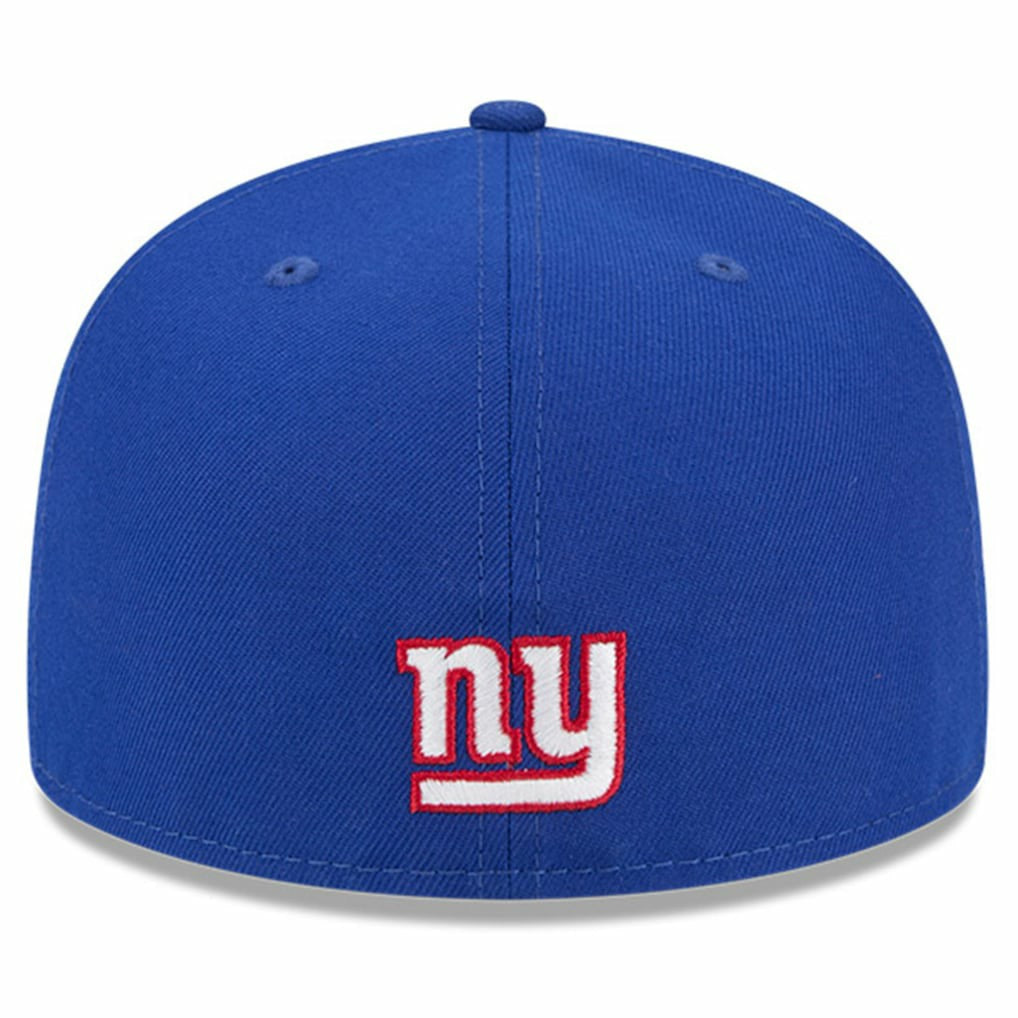 New York Giants New Era 100th Season 59FIFTY Fitted Hat - Royal Hats