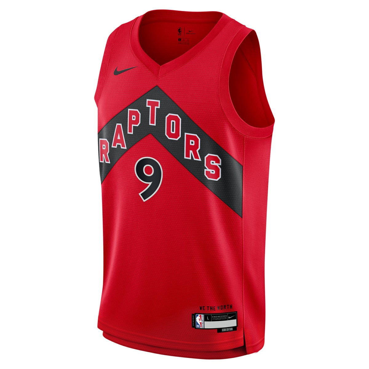 RJ Barrett Toronto Raptors Youth Swingman Jersey Icon Edition Red - Nike