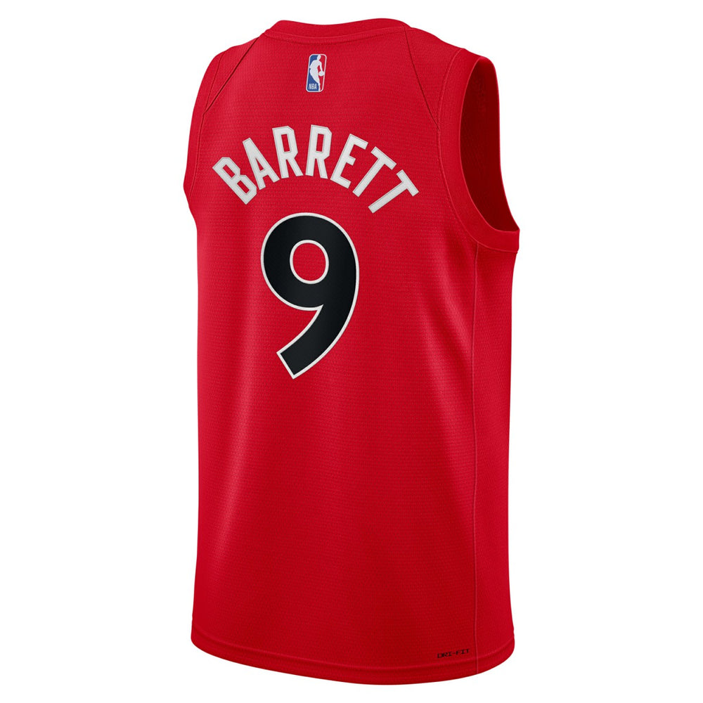 RJ Barrett Toronto Raptors Youth Swingman Jersey Icon Edition Red - Nike