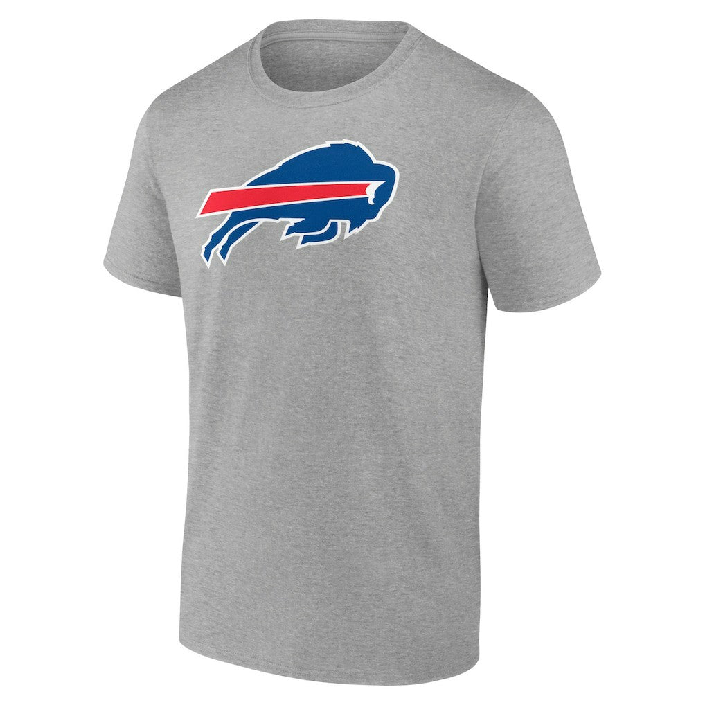 Josh Allen Buffalo Bills Icon Player Name & Number T-Shirt - Gray T-shirts