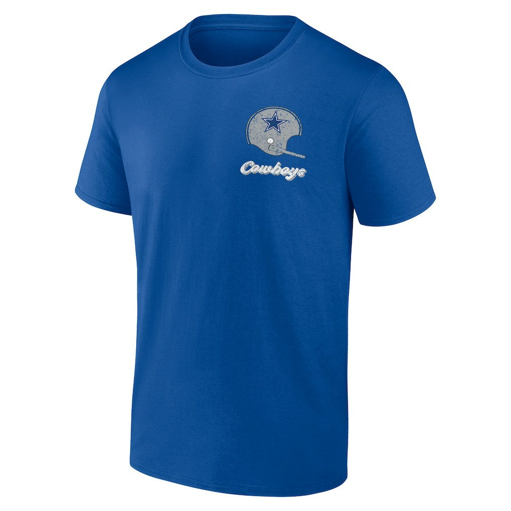 Dallas Cowboys Never Over T-Shirt - Royal T-shirts