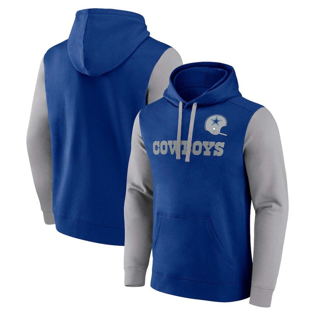 Dallas Cowboys Fleece Pullover Hoodie - Royal Hoodies