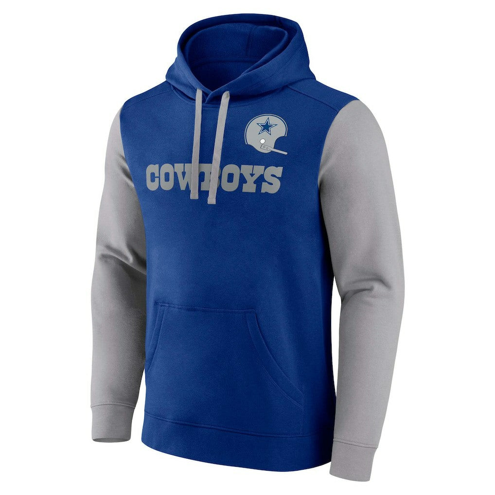 Dallas Cowboys Fleece Pullover Hoodie - Royal Hoodies