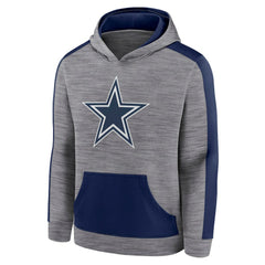 Dallas Cowboys Deliver Pullover Hoodie - Heather Gray Hoodies