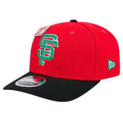 San Francisco Giants New Era 2024 Big League Chew Flavor Pack 9SEVENTY Adjustable Hat - Red/Black Hats