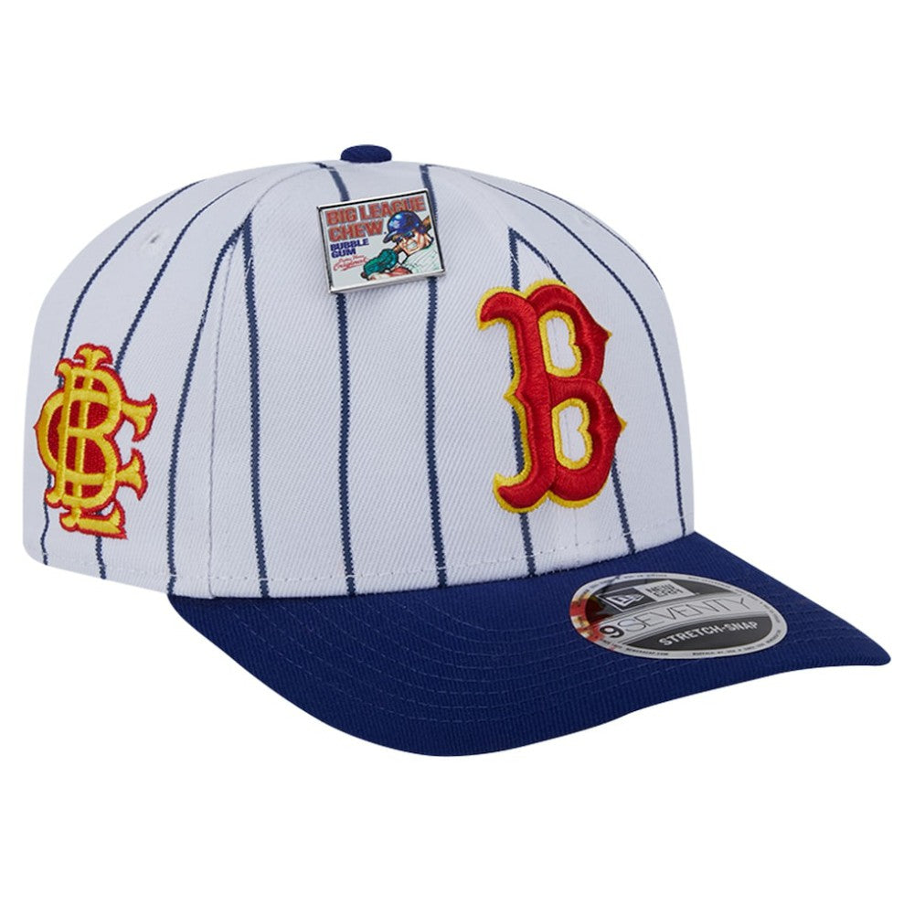 Boston Red Sox New Era 2024 Big League Chew Original 9SEVENTY Adjustable Hat - White/Royal Hats