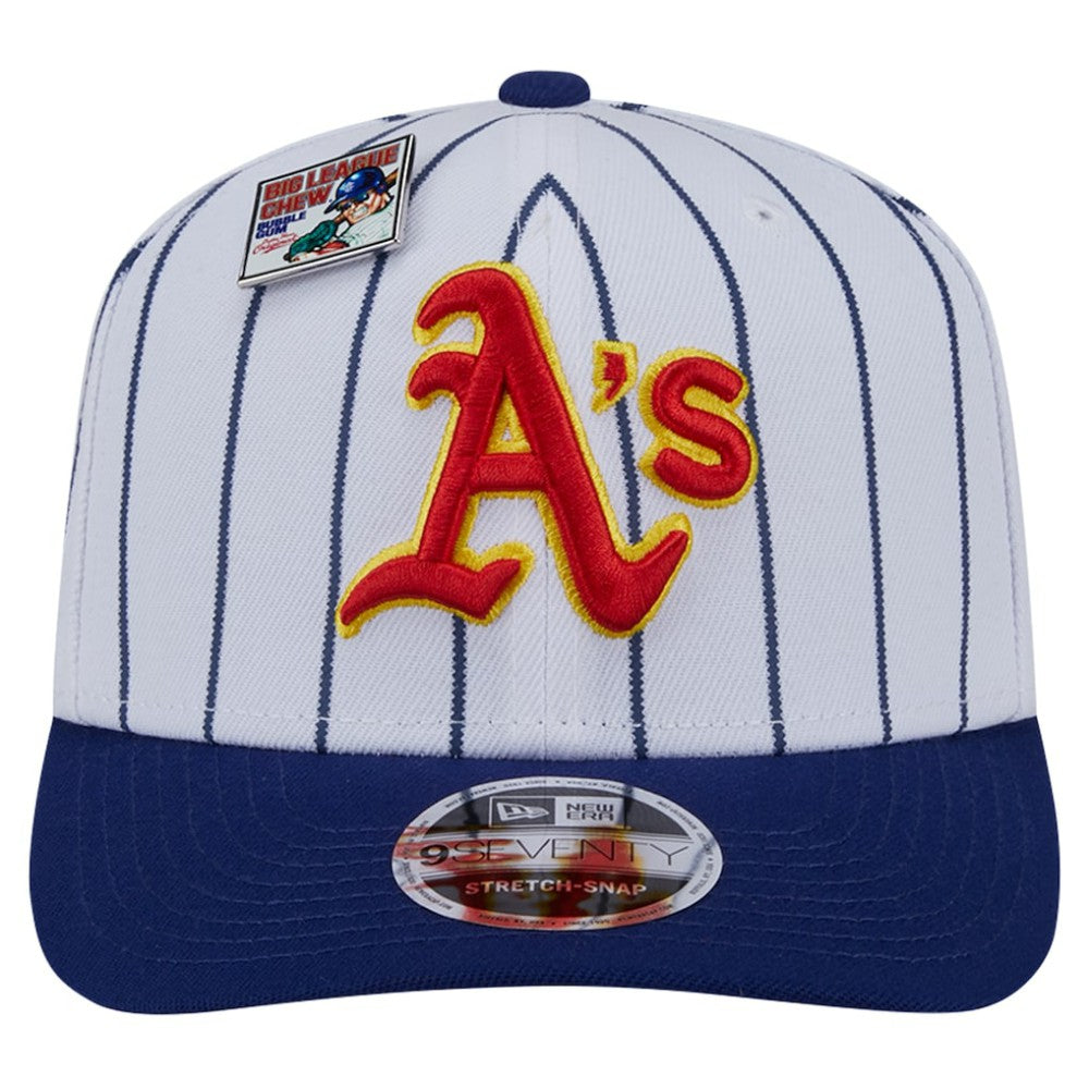 Athletics New Era 2024 Big League Chew Original 9SEVENTY Adjustable Hat - White/Royal Hats