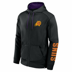 Phoenix Suns Baller Defender Performance Full-Zip Hoodie Black - Fanatics