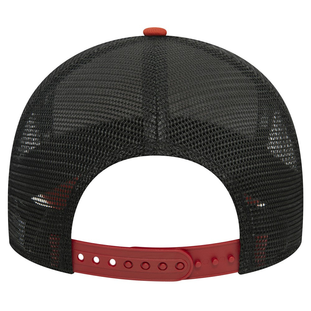 AC Milan New Era 9FORTY A-Frame Trucker Adjustable Hat Brown - New Era on sale