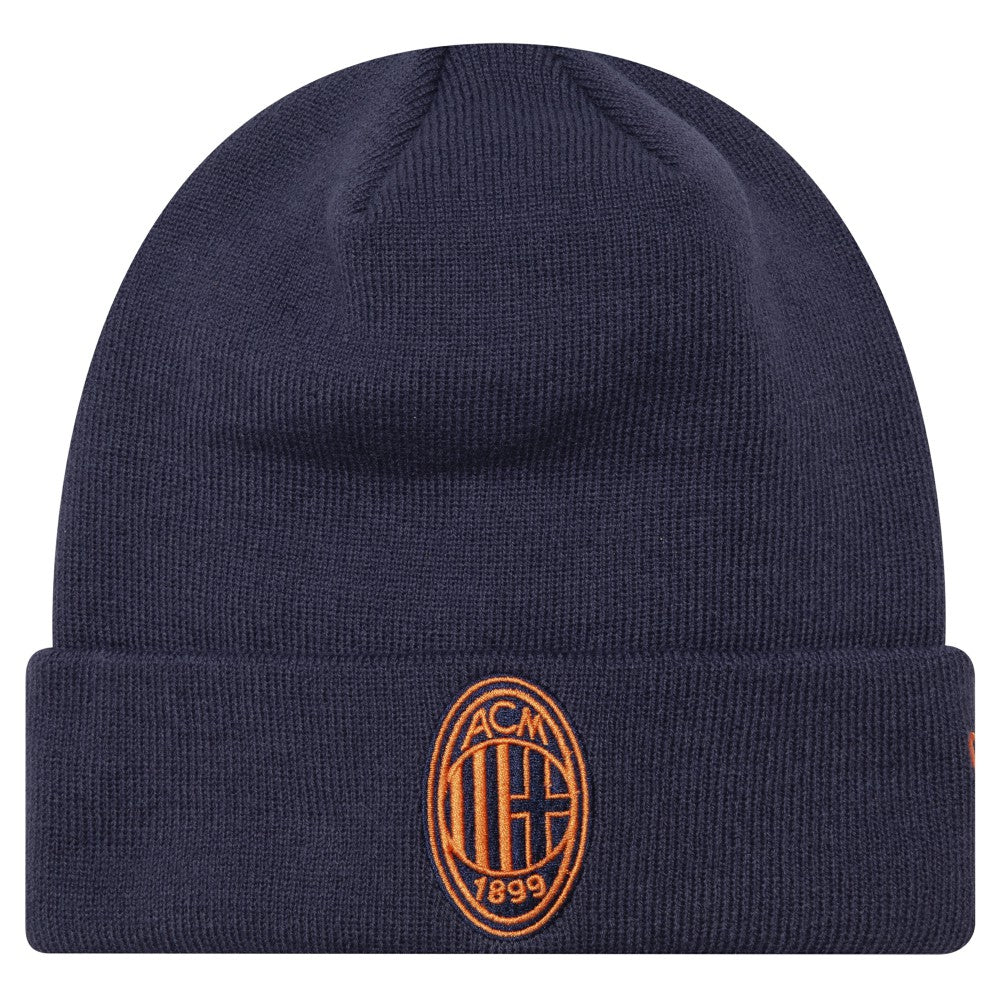 AC Milan New Era Seasonal Cuffed Knit Hat Navy - New Era sale